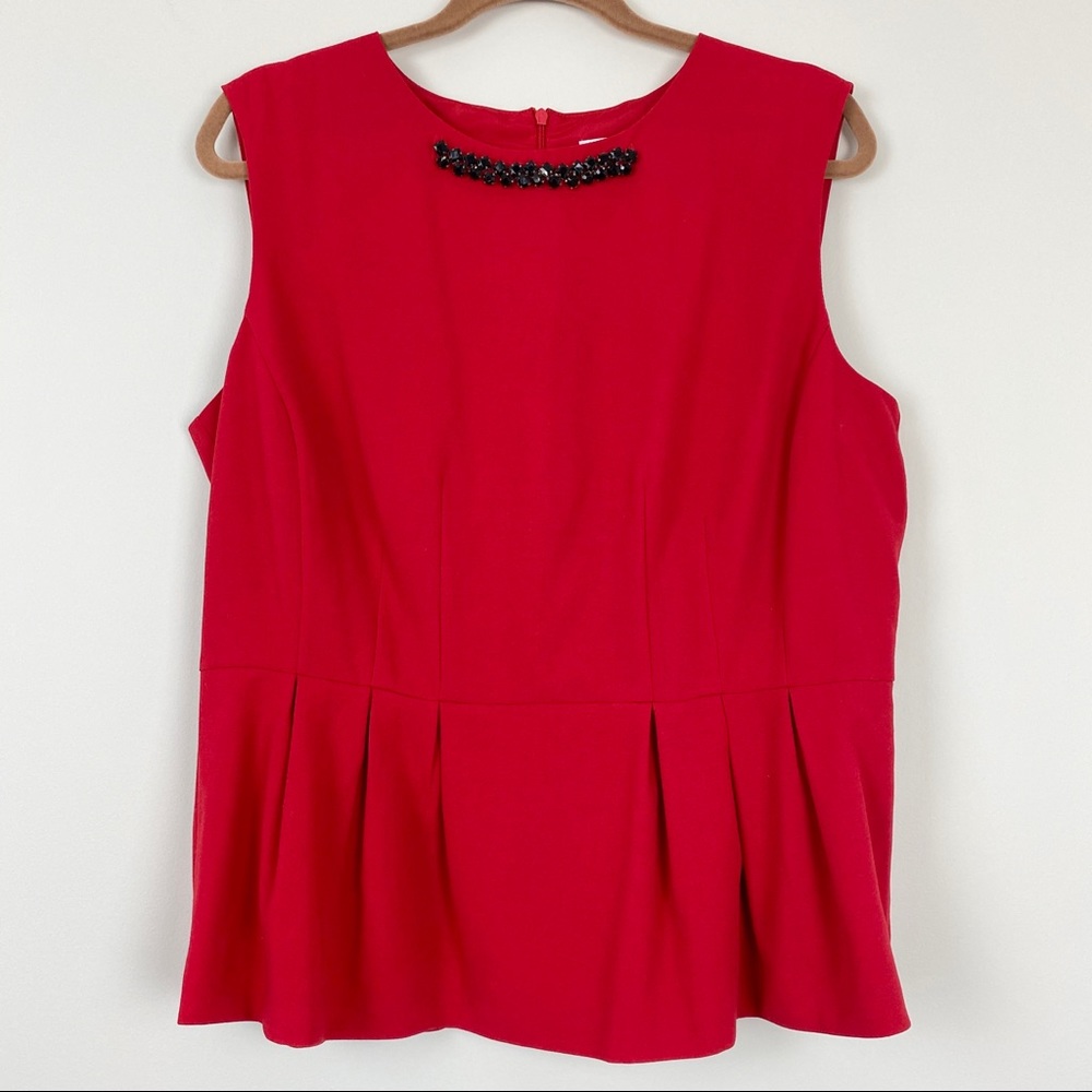 NWT! NY&Co.- Peplum Blouse w/ Stretch